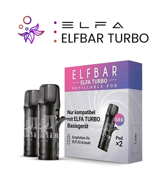 Elf Bar ELFA Turbo Pods (2er Paket)